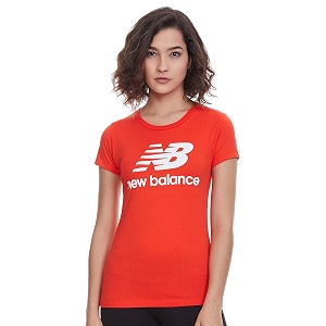new balance Womens Regular Short Sleeve Top
