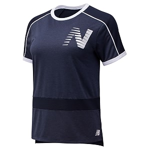 new balance Womens Short Sleeve Top