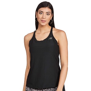 new balance Womens Solid Relaxed Fit T-Shirt
