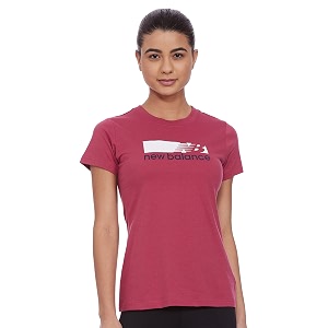 new balance Women Short Sleeve Top