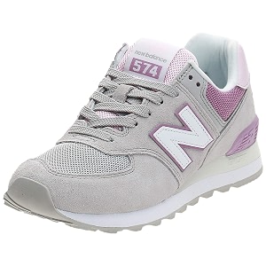 new balance women39s 574 blue summer fog running shoe-55 kids uk wl574sal