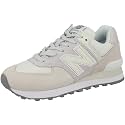 New Balance Women's 574 Sneaker, Moonbeam-sea Salt, 12, Moonbeam-sea Salt, 12