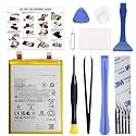 New Battery Replacement QC50 Compatible with Moto Edge 2024 XT2405 &amp; Edge 50 Fusion XT2429, Includes with Instruction and Repair Tools