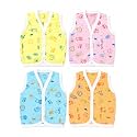 New Born Baby Boy's &amp; Baby Girls 6Front Open Jhabla (0-3 Months) Multicolor Pack of 6