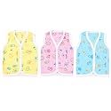 New Born Baby Boy's &amp; Baby Girls 6Front Open Jhabla (0-3 Months) Multicolor Pack of 6