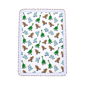 new born baby godadi pack of 1 combo set soft cotton godi godari  baby bed  crib sheet  cartoon mat baby godadi  bedding set  multicolor km-1 white km-5