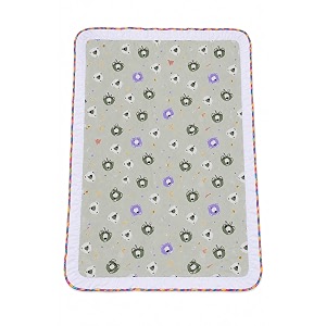 new born baby godadi pack of 1 combo set soft cotton godi godari  baby bed  crib sheet  cartoon mat baby godadi  bedding set  multicolor km-1 green km-9