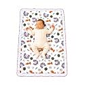 New Born Baby Godadi Pack of 1 Combo Set Soft Cotton godi| Godari | Baby Bed | Crib Sheet | Cartoon Mat Baby Godadi | Bedding Set | Multicolor (KM-1) (White Km-3)