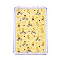 New Born Baby Godadi Pack of 1 Combo Set Soft Cotton godi| Godari | Baby Bed | Crib Sheet | Cartoon Mat Baby Godadi | Bedding Set | Multicolor (KM-1) (Yellow Km-4)