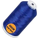 New brothread Huge 4000M Spool Embroidery Machine Thread - Christmas Blue