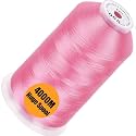 New brothread 4000M Huge Spool Embroidery Machine Thread - Pink