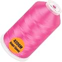 New brothread Huge Spool Embroidery Machine Thread -Pink Fits Janome Color