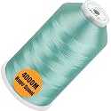 New brothread Huge Spool Embroidery Thread - Pale Aqua Fits Janome Color