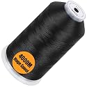 New brothread 4000M Huge Spool Embroidery Machine Thread - Black