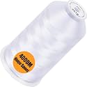 New brothread 4000M Huge Spool Embroidery Machine Thread - Snow White