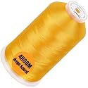 New brothread 4000M Huge Spool Embroidery Machine Thread - Harvest Gold