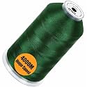 New brothread 4000M Huge Spool Embroidery Machine Thread - Deep Green