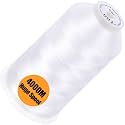 New brothread 4000M Huge Spool Embroidery Machine Thread - White