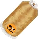 New brothread 4000M Huge Spool Embroidery Machine Thread - Khaki