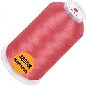 New brothread 4000M Huge Spool Embroidery Machine Thread - Deep Rose