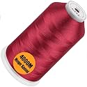 New brothread Huge Spool Embroidery Thread - Cardinal Red Fits Janome Color