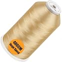 New brothread Huge Spool Embroidery Machine Thread -Blond Fits Janome Color