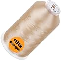 New brothread 4000M Huge Spool Embroidery Machine Thread - Beige