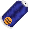 New brothread Huge Spool Embroidery Machine Thread - Blue Fits Janome Color