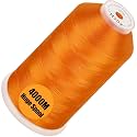 New brothread Huge Spool Embroidery Machine Thread-Orange Fits Janome Color