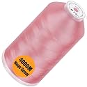 New brothread 4000M Huge Spool Embroidery Machine Thread - Salmon Pink