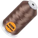 New brothread 4000M Huge Spool Embroidery Machine Thread - Light Brown