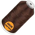 New brothread Huge Spool Embroidery Thread -Dark Brown Fits Janome Color