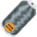 New brothread 4000M Huge Spool Embroidery MachineThread - Gray
