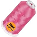 New brothread 4000M Huge Spool Embroidery Machine Thread - Christmas Pink