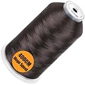 New brothread 4000M Huge Spool Embroidery Machine Thread - Dark Brown