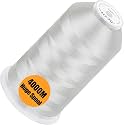 New brothread Huge Spool Embroidery Thread - Silver Gray Fits Janome Color