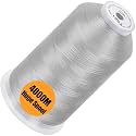 New brothread 4000M Huge Spool Embroidery Machine Thread - Christmas Silver
