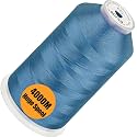 New brothread Huge Spool Embroidery Thread - Bright Blue Fits Janome Color