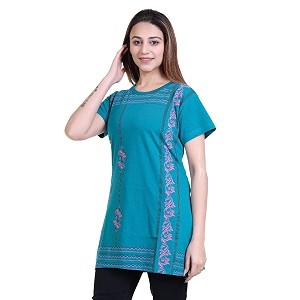 New Crush Women Cotton Printed Regular Fit