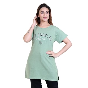 New Crush Women Cotton Printed Regular Fit
