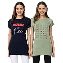 New Crush Women Cotton Printed Regular Fit