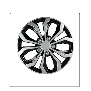 New Dual Color Silver Black 13-inch Wheel