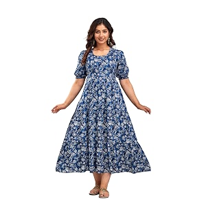 New Elite Rayon Anarkali Maternity Feeding Kurti