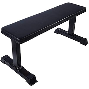 new flat gym bench for home workout multipurpose exercisefitness foldable bench press weight strength training290 kg capacity weight1 year warranty