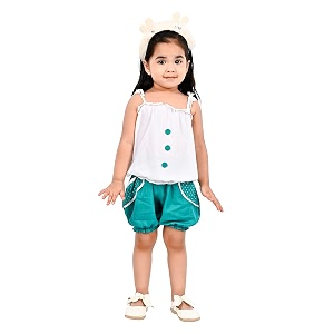 new gen baby girls top with pant