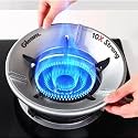 New GLEAM (2 pcs) Extra Strong Gas Saver Burner Stand | Windproof Gas Saver Stand for all Gas Stoves (silver)