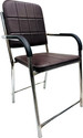 NEW GOYAL FURNITURE Best multipurpose chair for study home chair office chair with arm rest Metal Dining Chair (Set of 1, Finish Color - coffee)