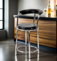 NEW GOYAL FURNITURE Hotel Dining Stool For Home Kitchen Restaurant Cafe outdoor chambers Metal Dining Chair