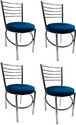 NEW GOYAL FURNITURE Stylish Dining Chair for Home Hotel Restaurant Metal Dining Chair