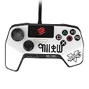 New Improved D-Pad - Mad Catz Street Fighter V FightPad PRO for PlayStation4 and PlayStation3 - White - PlayStation 4